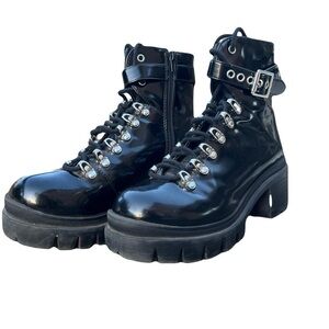 Jeffery Cambell Black Booties